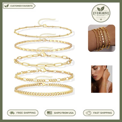 Luxurious piece gold - 5-piece,