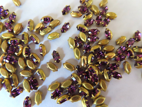 144 swarovski navette - 144,