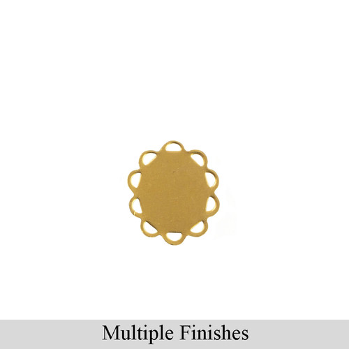 10x8mm flat pad lace - lace, edge
