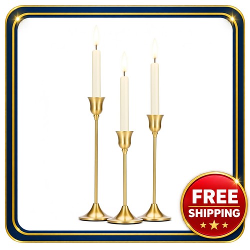 Candlestick holder set 3pcs - candlestick,