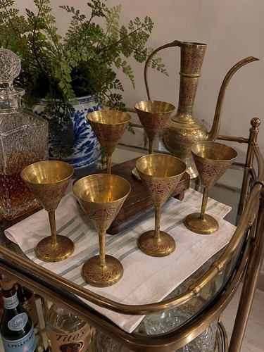 Vintage indian brass - vintage, shaker